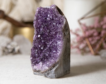 A‐Grade Raw Amethyst Free Standing Crystal From Uruguay Approx. (300g-600g)