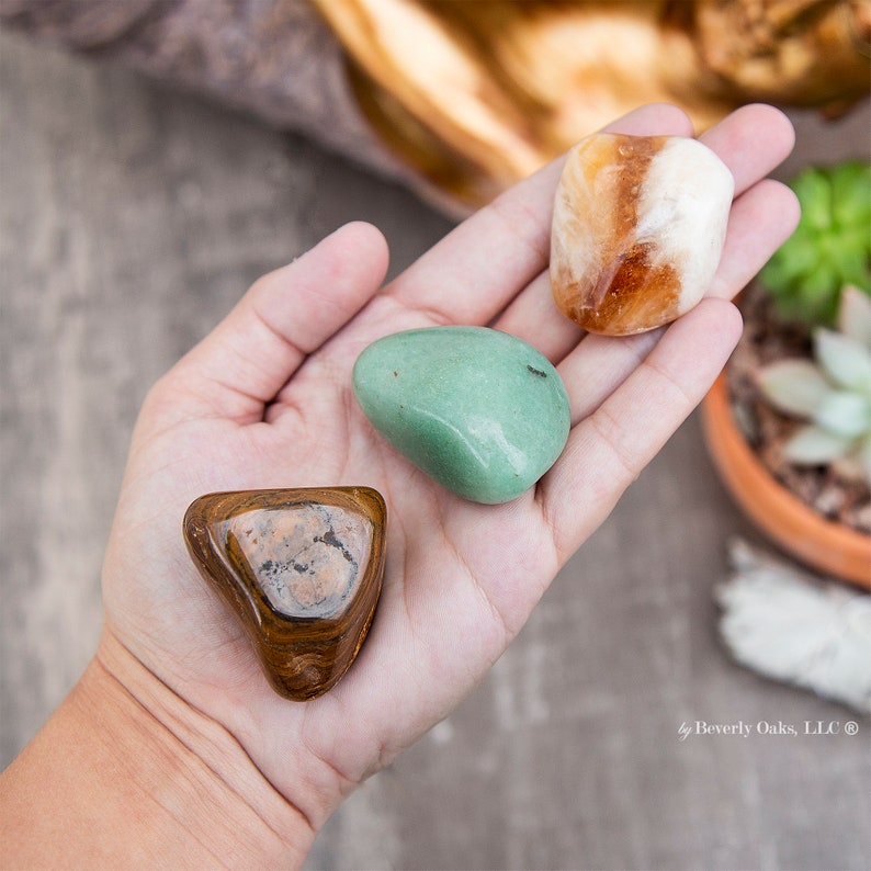Large Tumbled Stones for Success & Prosperity - A-grade Tumbled ...