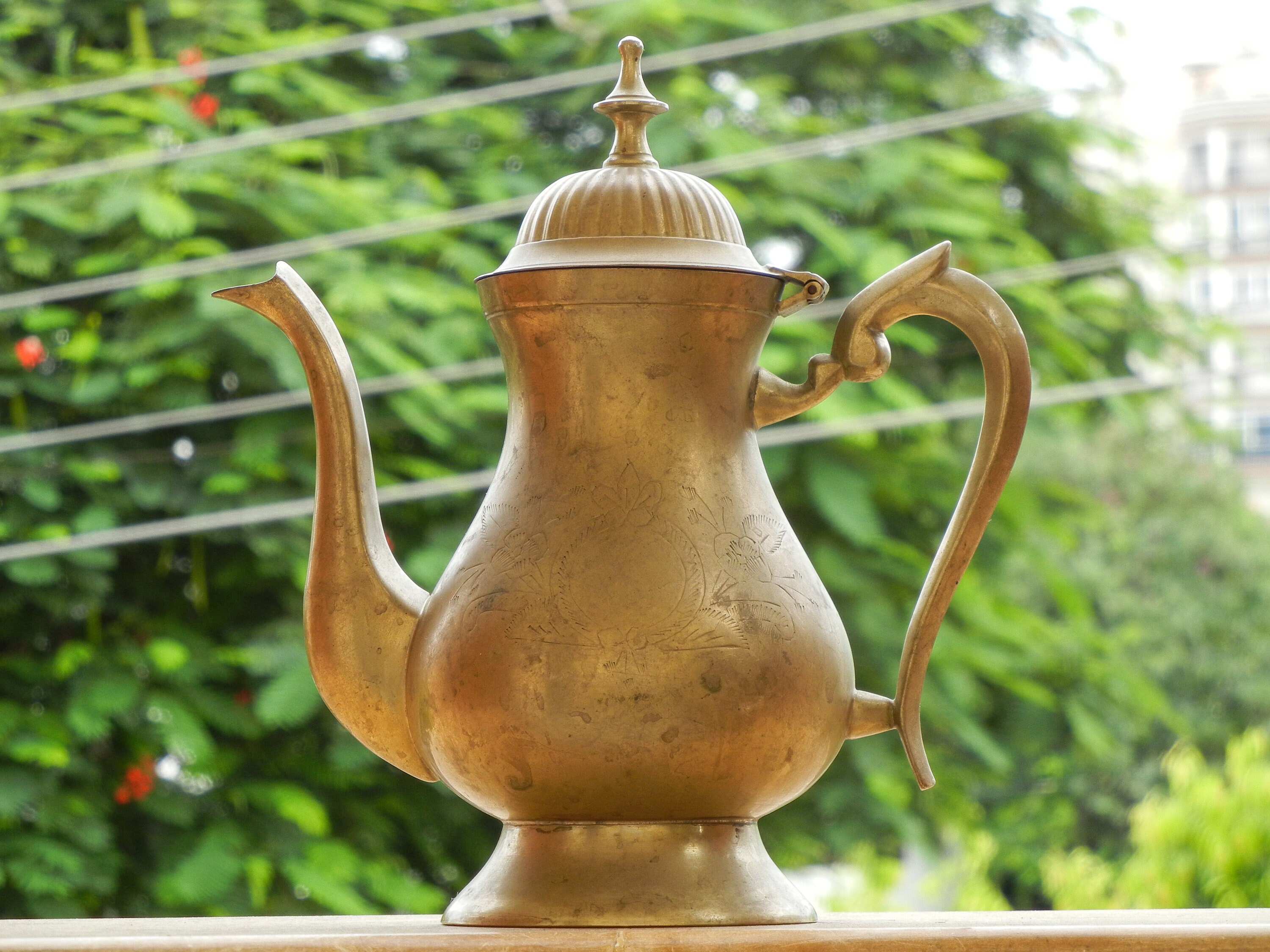 Old Vintage Brass Indian Jug Surai for Serving Water/ Tea Etsy