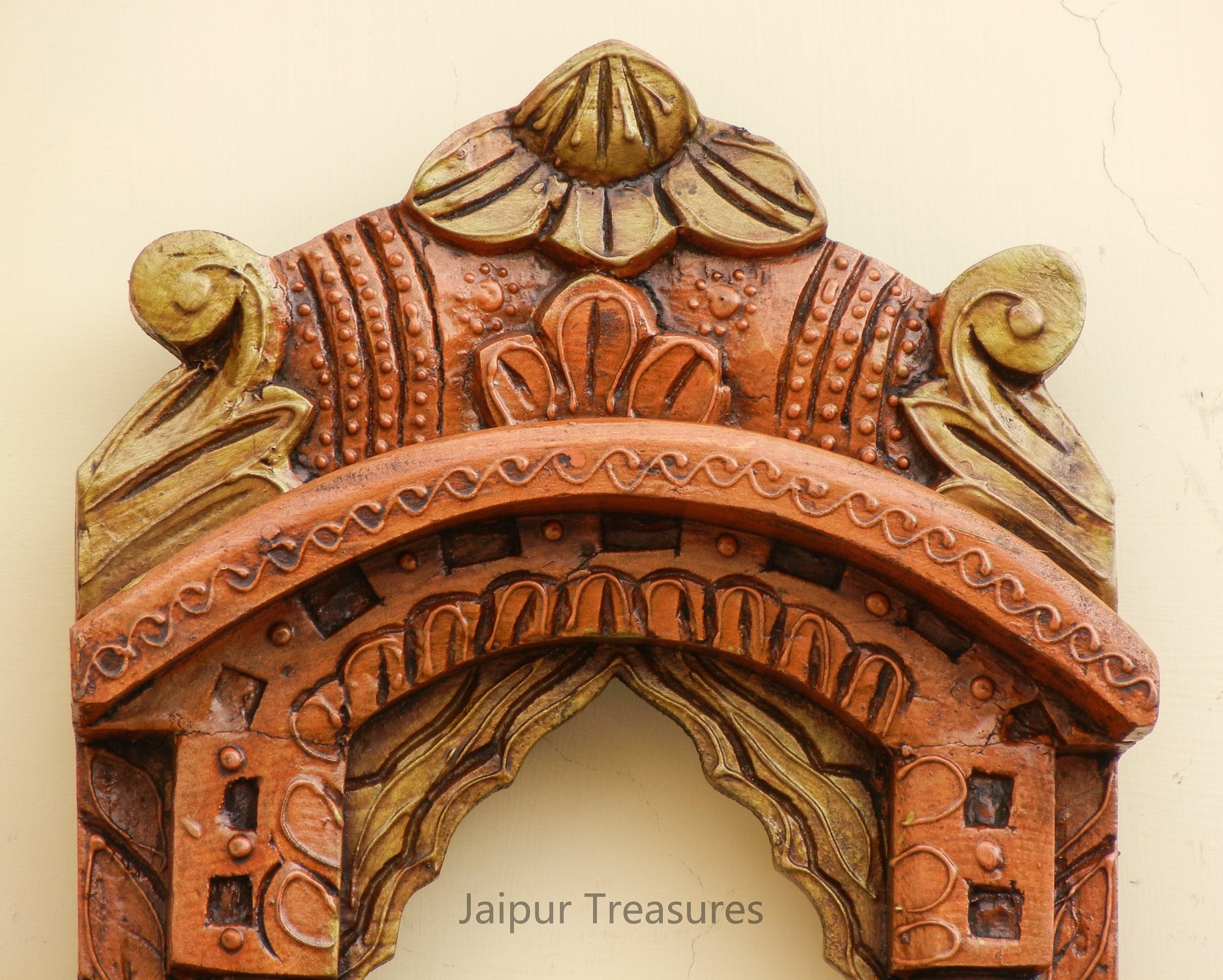 Wooden Ethnic Jharokha Wall Frame Wall Decor Wall Hanging | Etsy