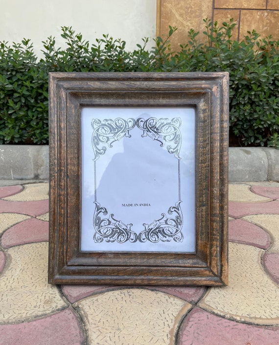 Wooden Photo Frame Photo Stand Picture Frames Handmade Etsy