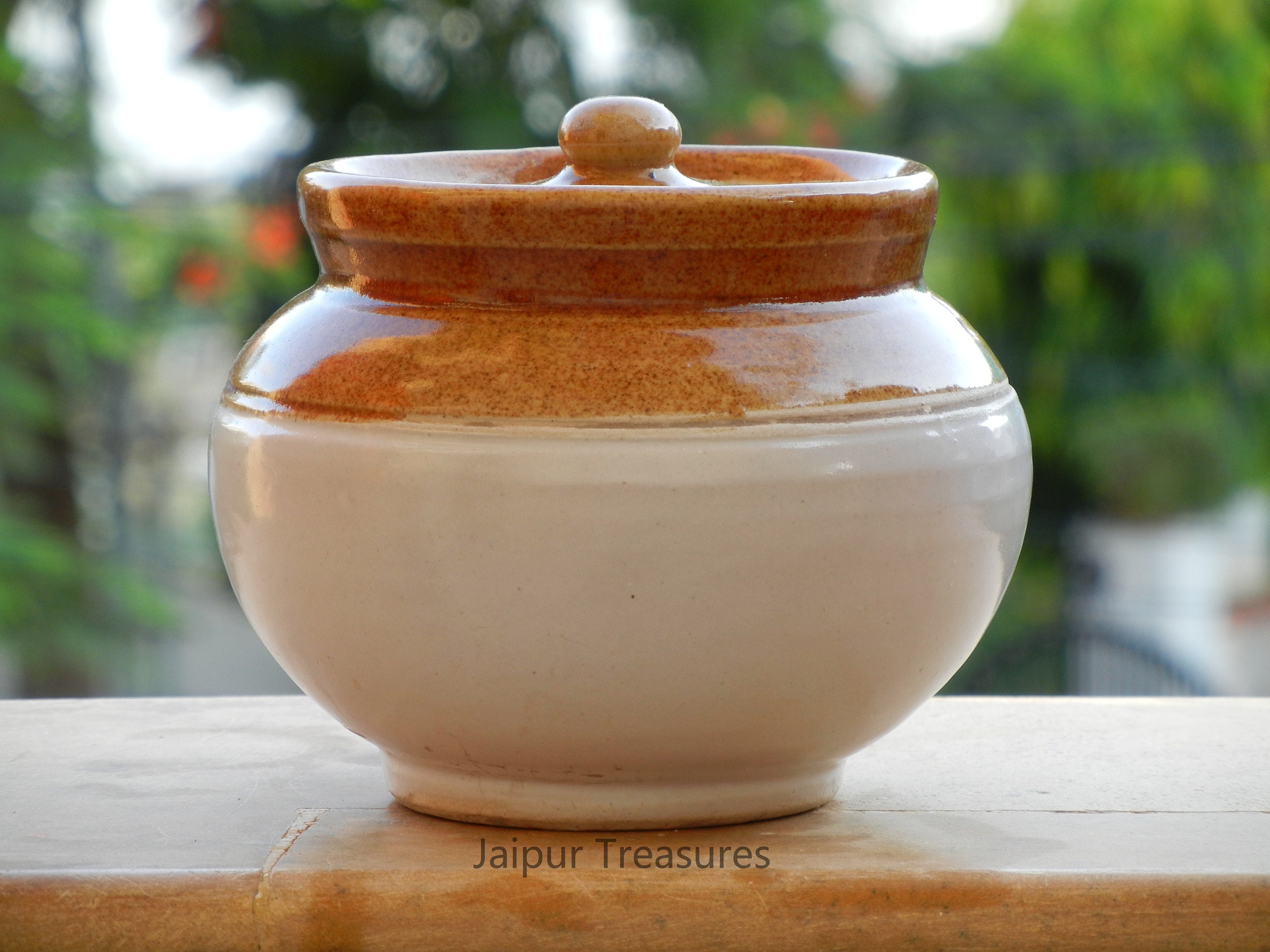 Ceramic Pickle Jar Achaar Barni Container Canister Etsy Australia