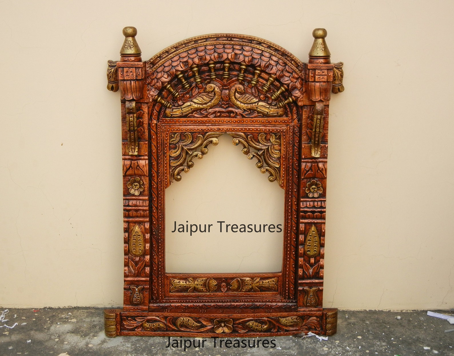 Wooden Jharokha Wall Frame Wall Decor Wall Hanging Window Etsy