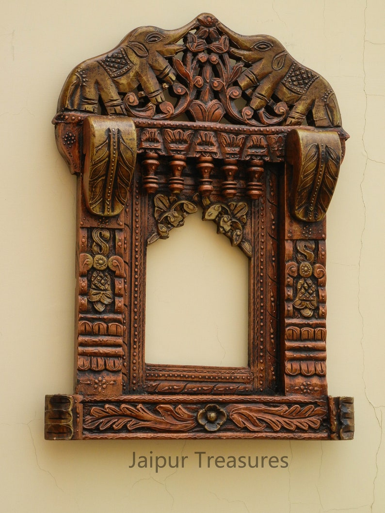 Wooden Ethnic Jharokha Wall Frame Wall Decor Wall Hanging - Etsy