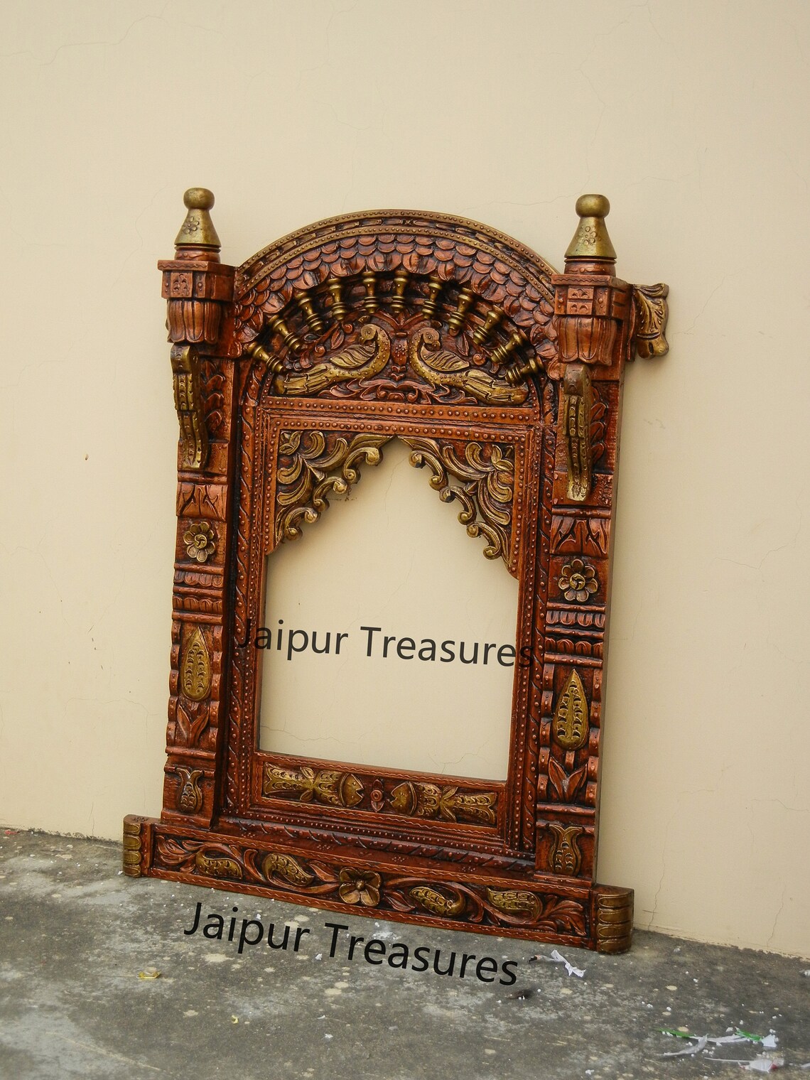 Wooden Jharokha Wall Frame Wall Decor Wall Hanging Window Etsy