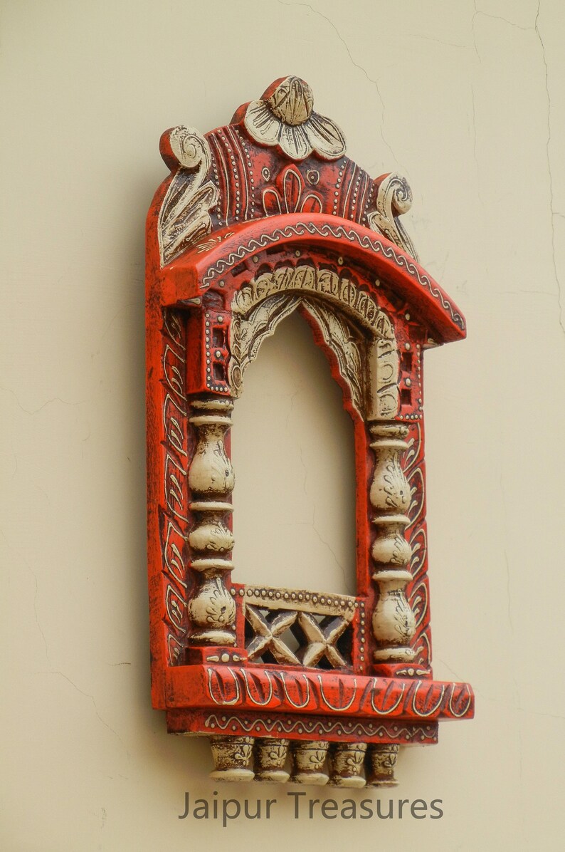Wooden Ethnic Jharokha Wall Frame Wall Decor Wall Hanging Etsy