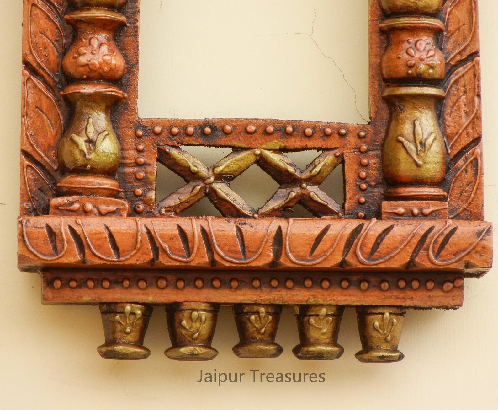 Wooden Ethnic Jharokha Wall Frame Wall Decor Wall Hanging Etsy