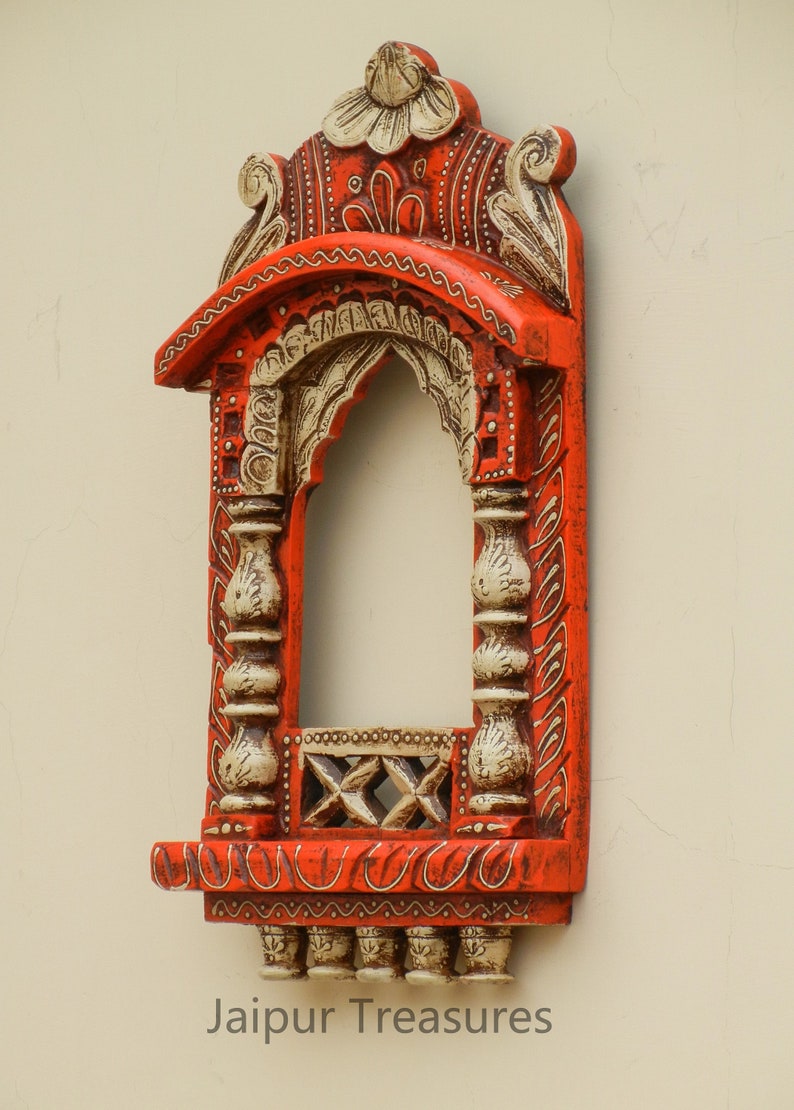 Wooden Ethnic Jharokha Wall Frame Wall Decor Wall Hanging Etsy