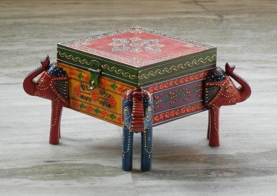 ELEPHANT ROUND STORAGE CONTAINER main image 1
