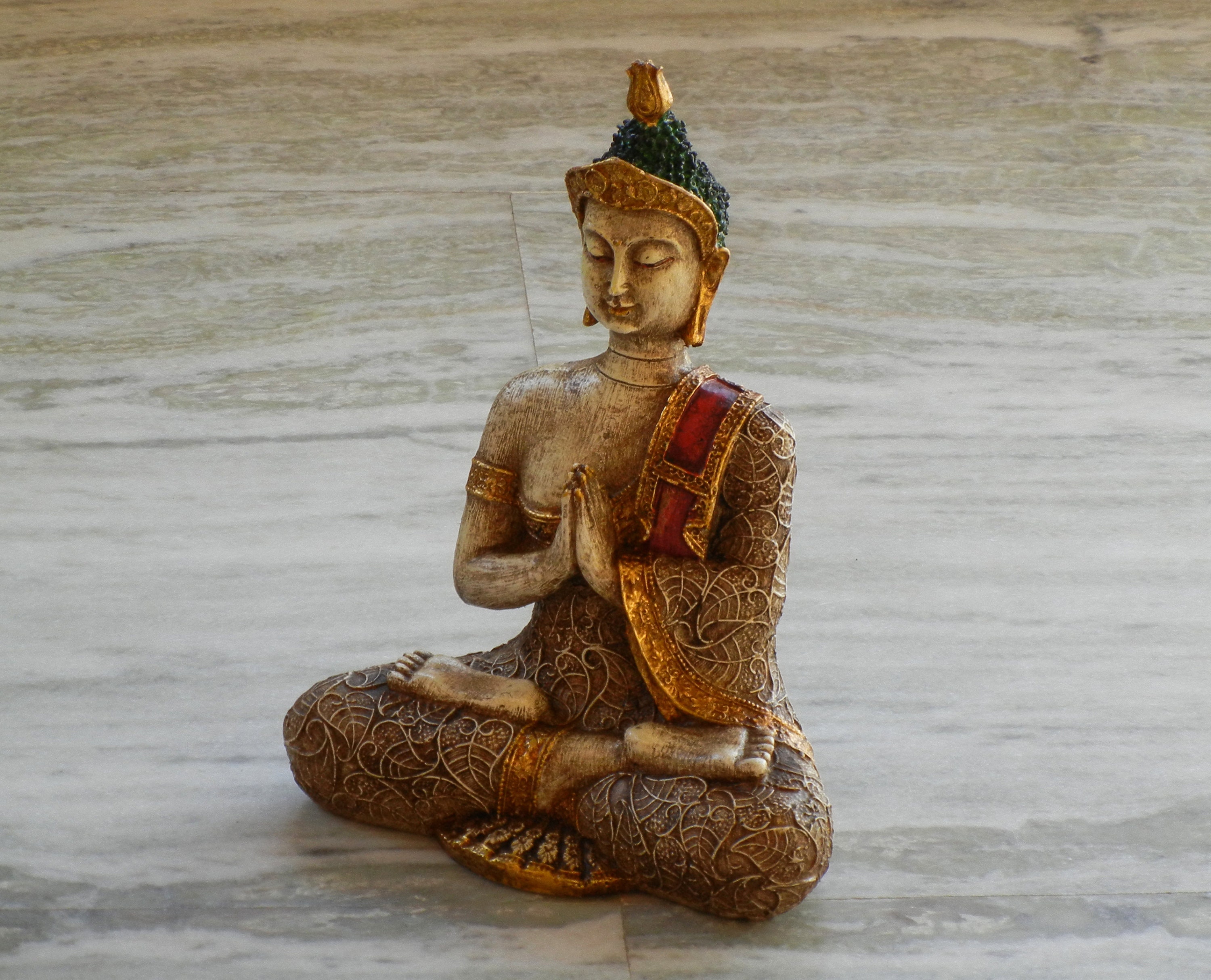 Resin Handgemachte Buddha Statue Figur Indischer Stil Etsy