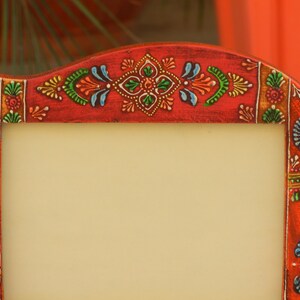 Wooden Elephant Photo Frame, Photo Stand, Picture Frames, Indian Style, Handmade Hand Painted, Width 12 x Length 9.5 Inches image 5