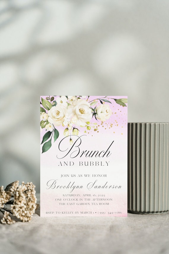 The Perfect Brunch And Bubbly Bridal Shower! - 10+ Things You Must-Have!, AD