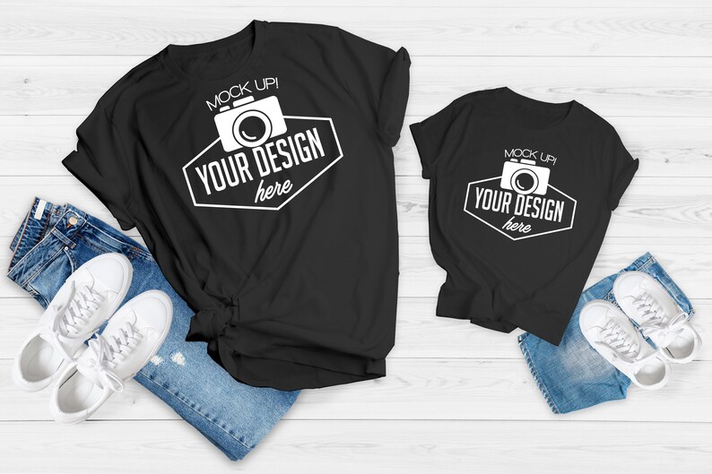Download Family Tshirt Mockup Bundle 13 Matching Parents Tee ...