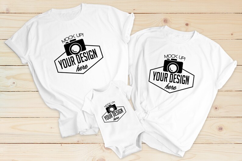 Download Bundle 17 Mockups Family Shirt Mock ups Matching Family ...