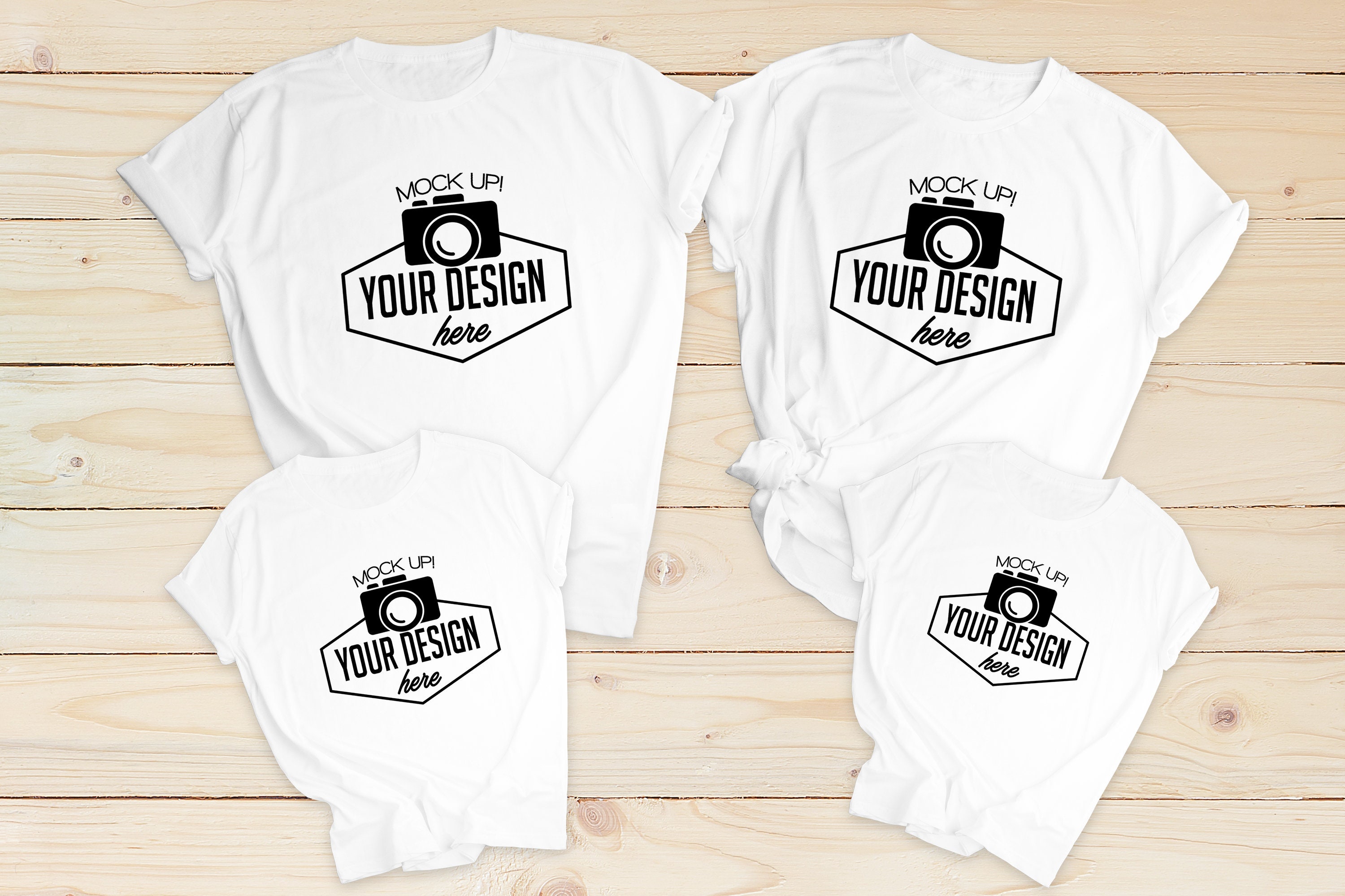 Family Blank White mockup TShirt Bella Canvas 3001/3001t/100b Etsy