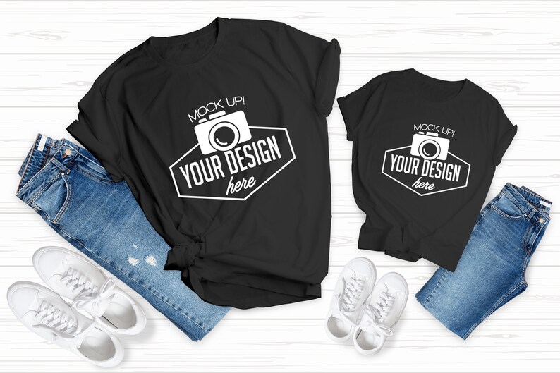 Download Family Tshirt Mockup Bundle 13 Matching Parents Tee ...