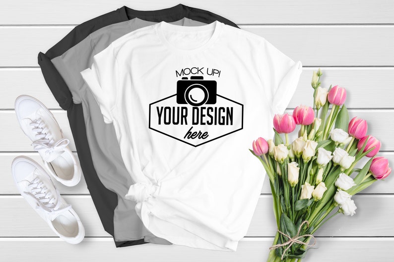 Download Bella Canvas T-Shirt Mockup BUNDLE 10 High Quality Mockups ...