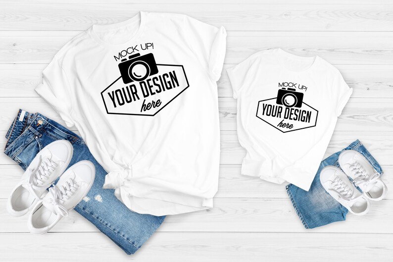 Download Family Tshirt Mockup Bundle 13 Matching Parents Tee ...