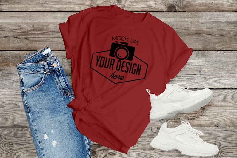 Download T-Shirt Mockup BUNDLE/ Bella Canvas / 13 High Quality ...