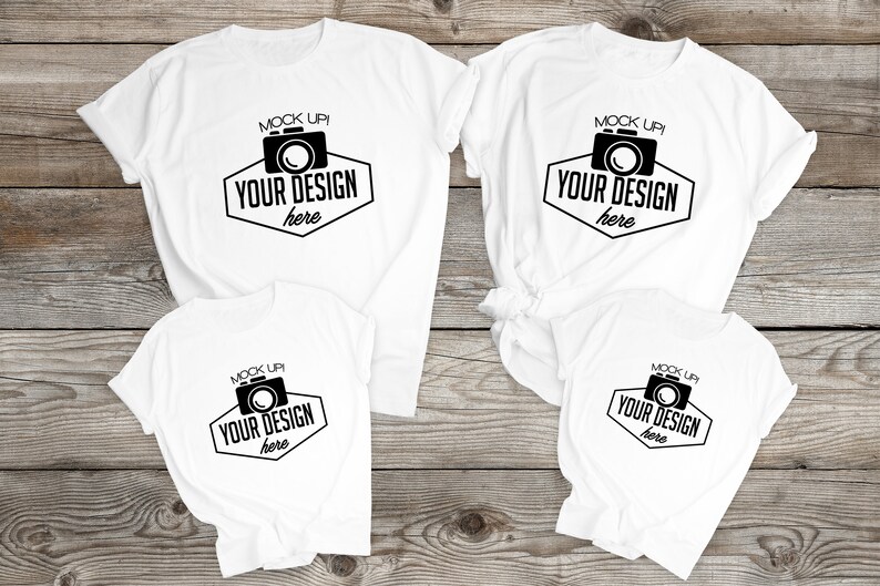 Download Bundle 17 Mockups Family Shirt Mock ups Matching Family ...