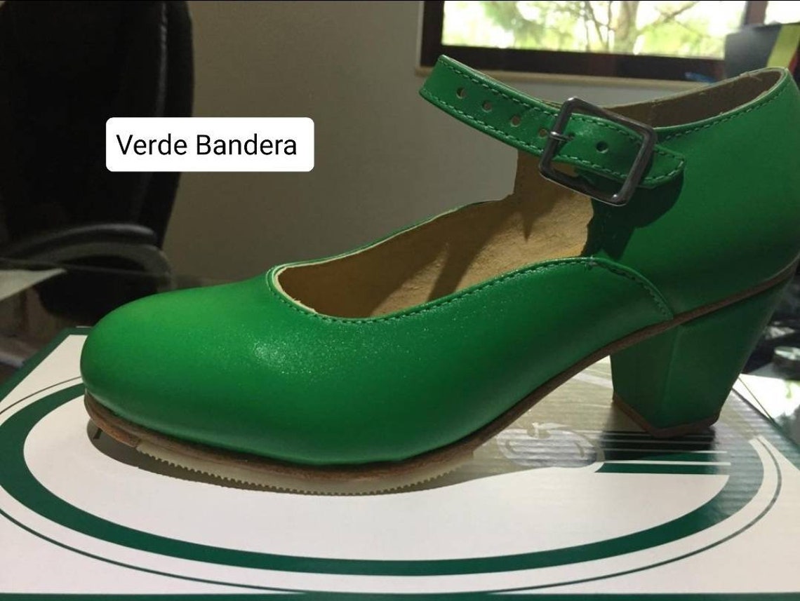 Colorful Folklorico Dancing Shoes Etsy