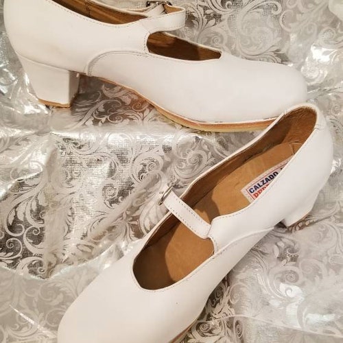 Colorful Folklorico Dancing Shoes Etsy