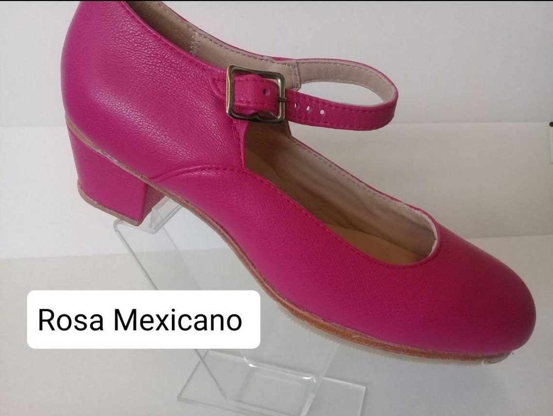 Colorful Folklorico Dancing Shoes Etsy