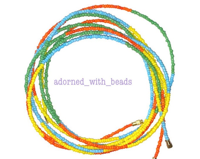 screw clasp for waist beads