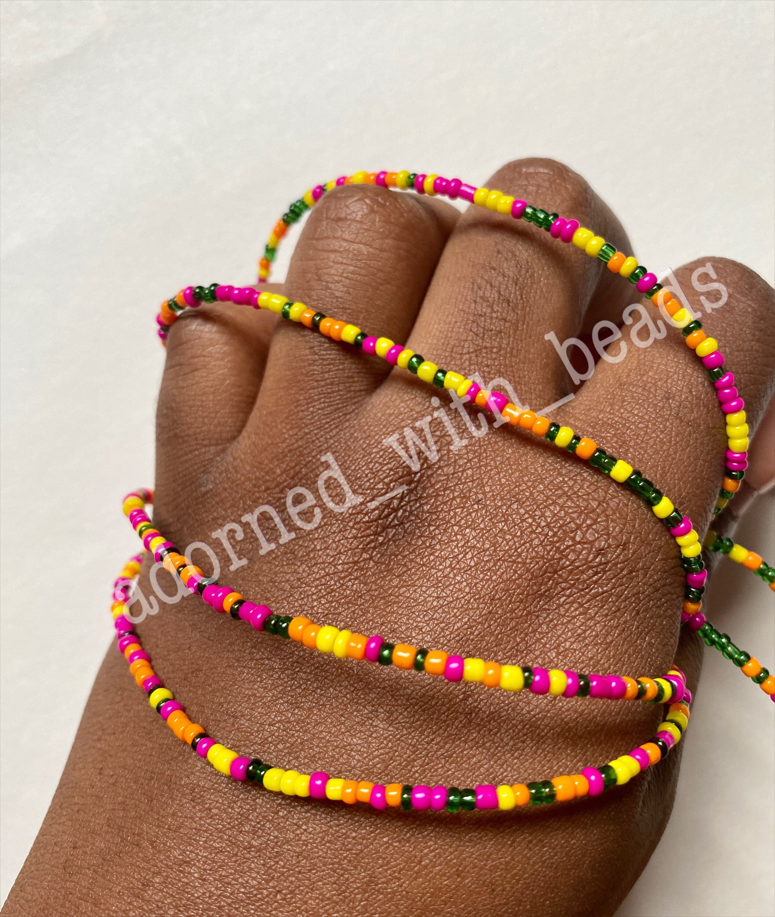 African Waist Beads Belly Beads Belly Chains Stomach Beads Etsy