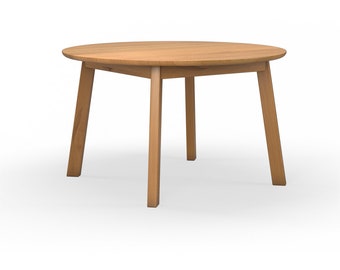 Round dining table shape F