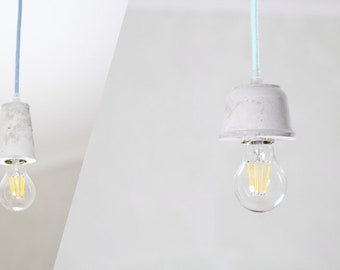 DIY Pendant Lamp Concrete
