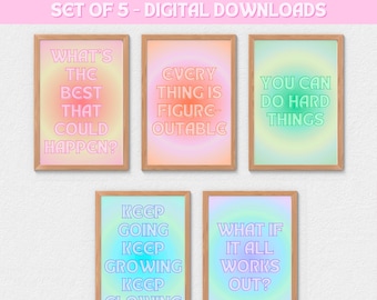 Motivational Aura Posters - Art Prints