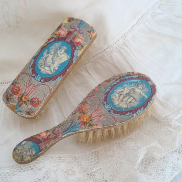 Anciennes Brosses poupée collection