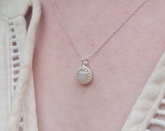 Moon Dust Small Necklace 925. Sterling Silver - Princess Necklace