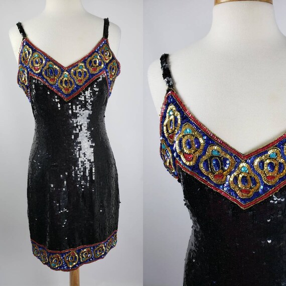 sequin dress size 8