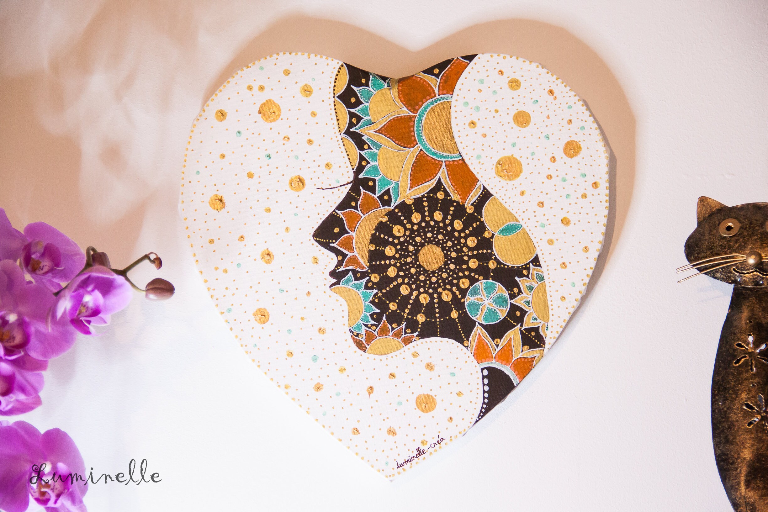 Tableau , Visage de Profil