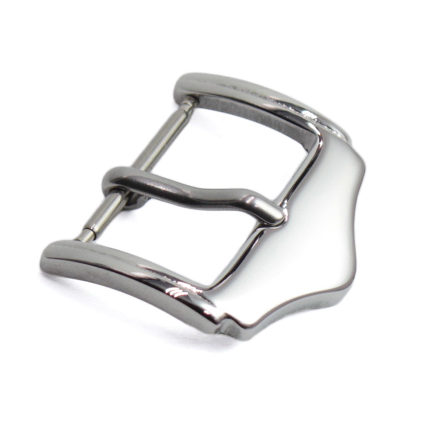 Watch Buckle Silver Polished Stainless Steel Fashion Etsy