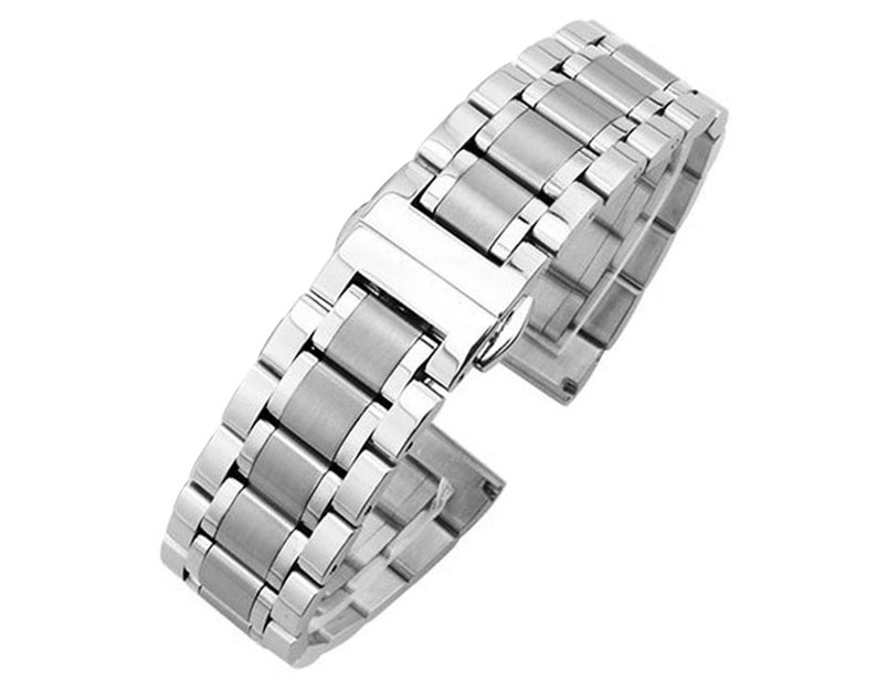 Stainless Steel Watch Band Bracelet 18mm 24mm Women Fashion | Etsy