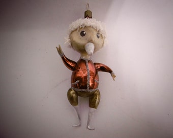Beautiful Christmas tree decoration (glass) &quot;Sandman&quot; / Sandman edition, handmade!