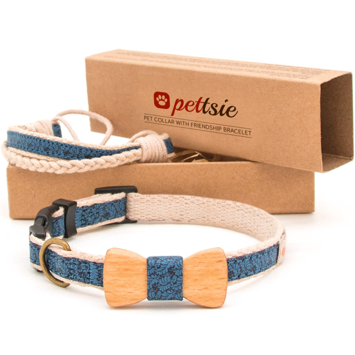 Matching cat collar top and human bracelet