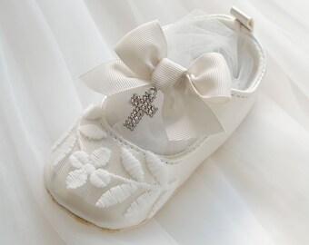 Sapatos de bebê Olia, sapatos para batizado