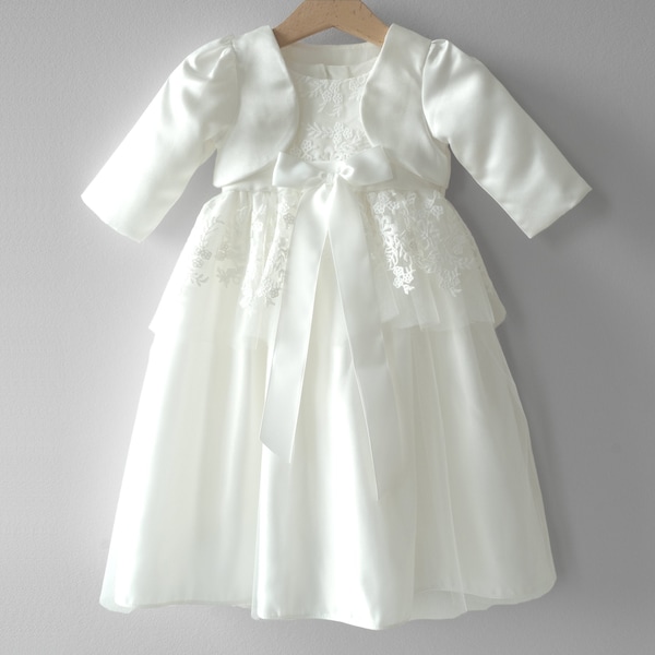 SALE! Nasiya chic christening dress bolero party dress girls dress baby dress