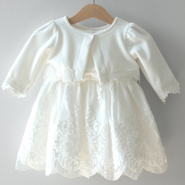 Olia mit/ohne Bolero Taufkleid Festkleid Mädchenkleid Babykleid baptism dress