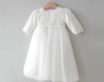 Alona avec/sans boléro robe de baptême robe de soirée filles robe bébé robe Batipsm robe