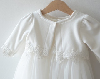baby white bolero