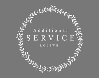 Price surcharge adjustment service additional service