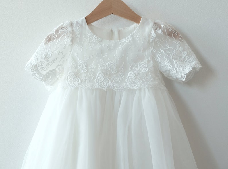 Alona robe de baptême robe de soirée filles robe robe de bébé image 7