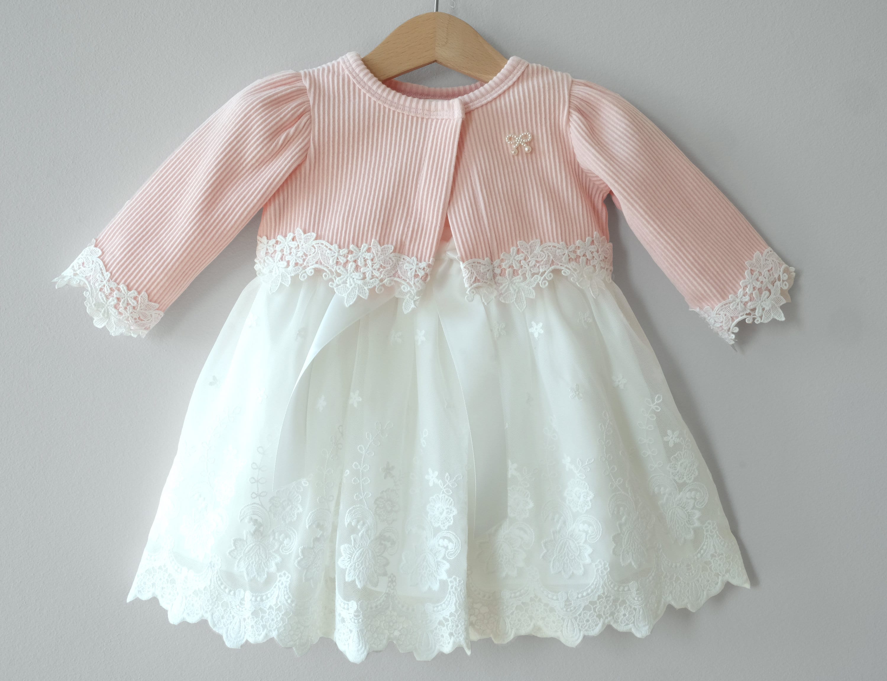 New Collection Mia with/without Bolero baptismal dress Festive dress …