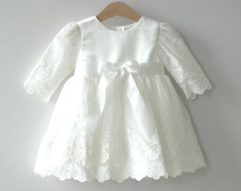 Miia avec/sans boléro robe de baptême robe de soirée filles robe robe de bébé robe de baptême