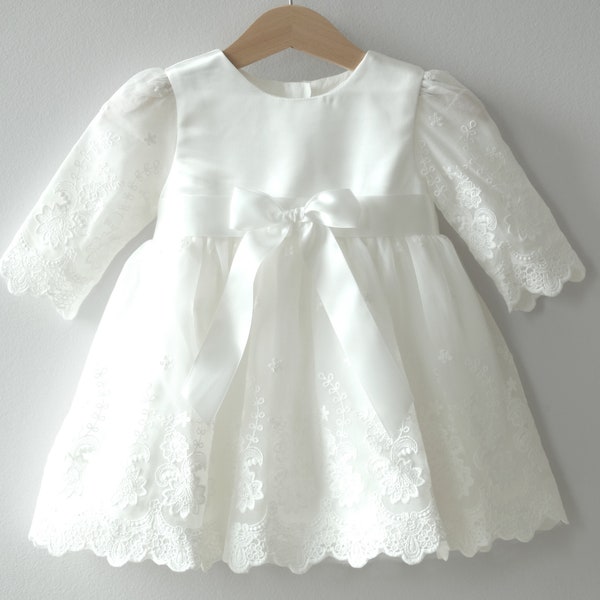 Miia avec/sans boléro robe de baptême robe de soirée filles robe robe de bébé robe de baptême